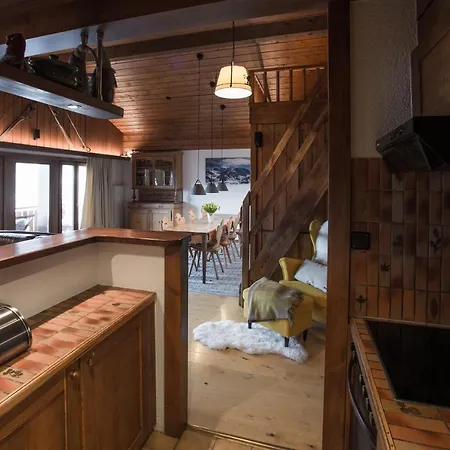 公寓 Verbier, Vue Et Emplacement Exceptionnelle